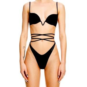 New Mugler x h and m bathing suit size 10 NEVER WORN